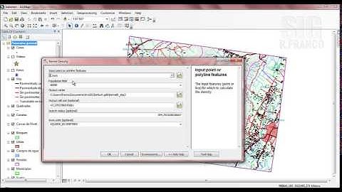 Tutorial ARCGIS Cap.11-09 Spatial Analyst: Densidad Kernel