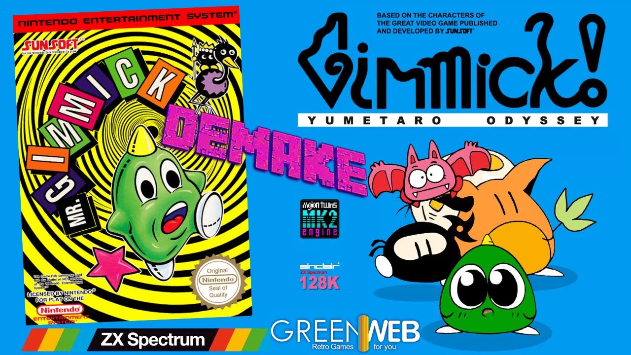 Gimmick! 🟢 YUMETARO ODISSEY 🟢 DEMAKE en ZX SPECTRUM 🟢 Mr