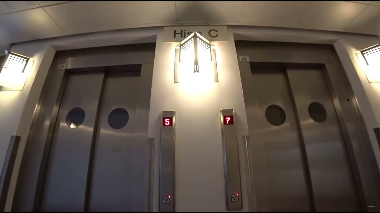 Thyssen Elevator,Hissgruppen C Elevators 2X At Soderhallarna,Stockholm Part 16 #robloxgamer749