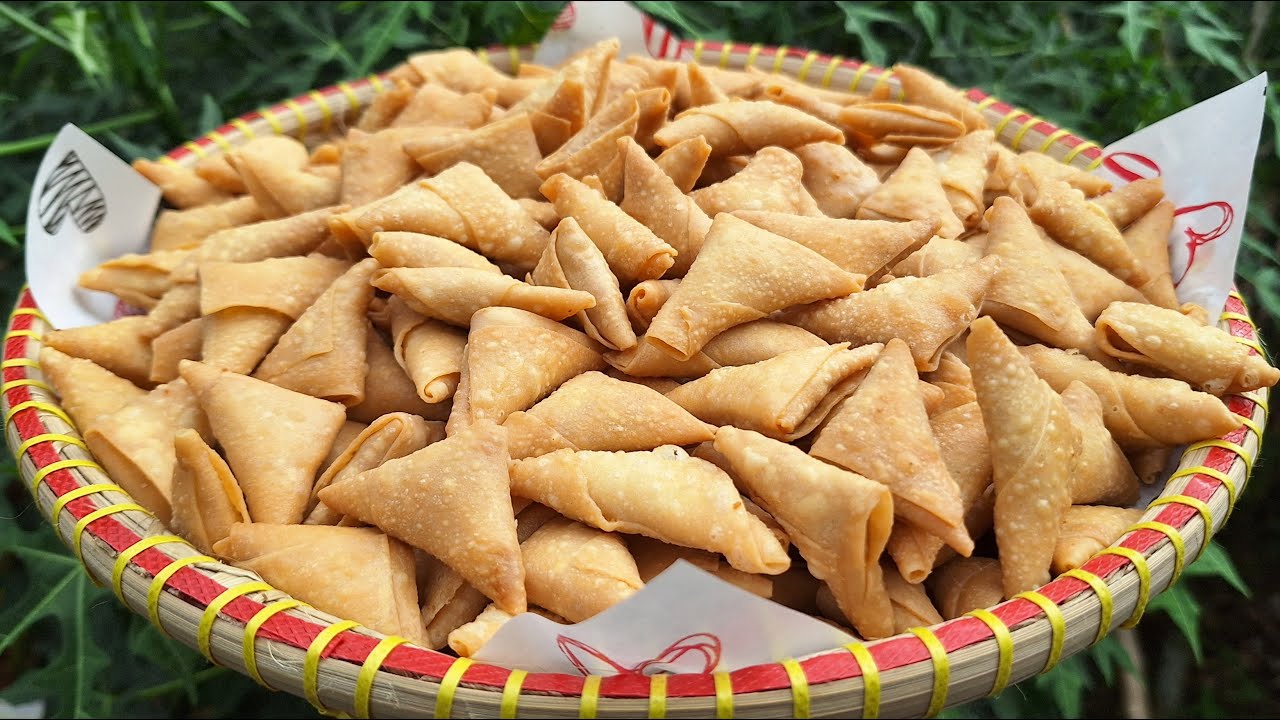 SAMOSA KERING ISI KACANG. KUE LEBARAN TERBARU 2025