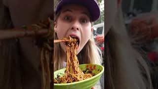 Chongqing noodles: does a yummier noodle exist?! #foodie #shorts