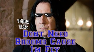 How Did Severus Snape Manage to Fly - Harry Potter Theory