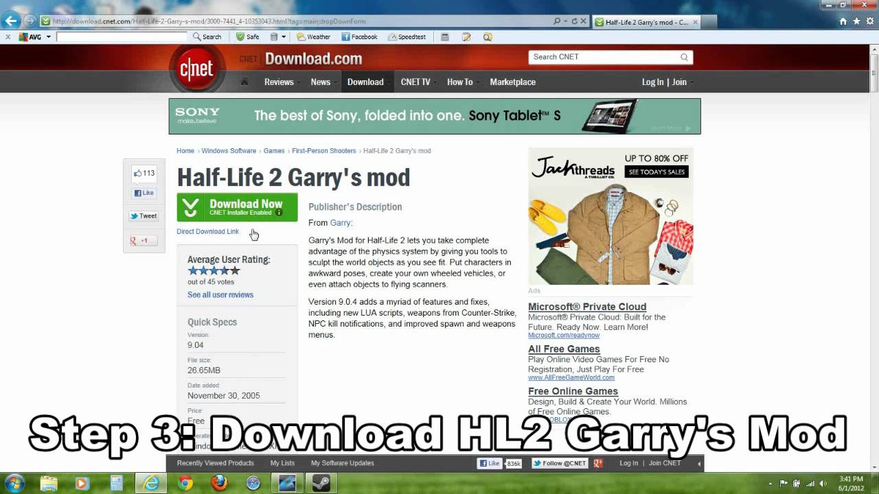 How to let Gmod9 appear in your Steam library [Garry's Mod] [Tutorials]