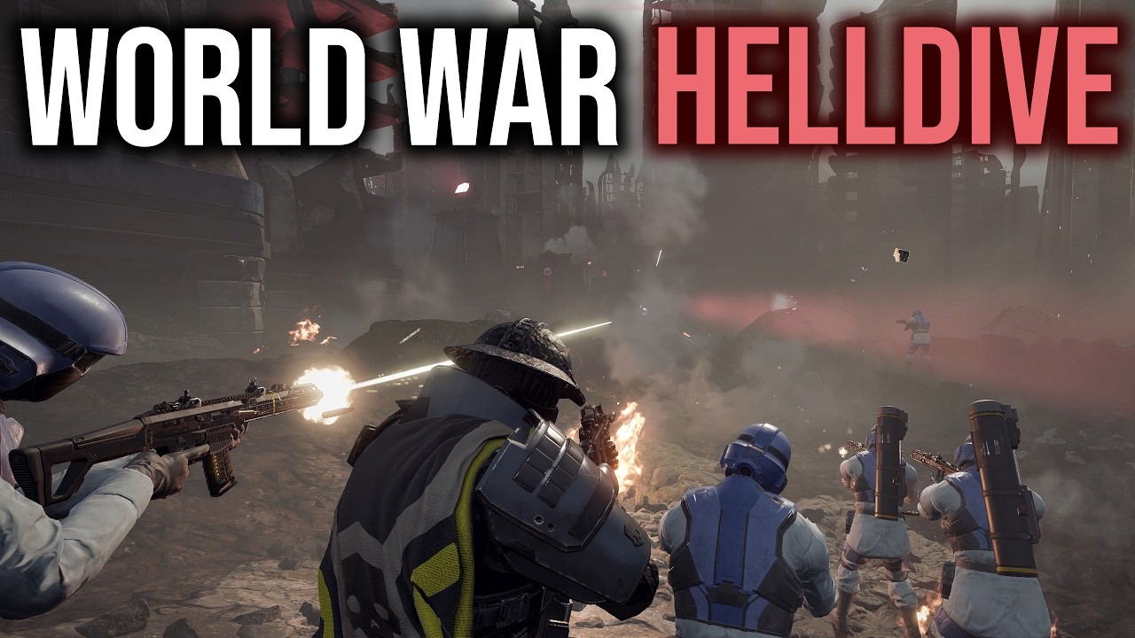 This PTSD Mod Makes Fighting Bots Like Real World War... | Helldivers 2 ...