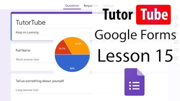Google Forms Tutorial - Lesson 15 - Adding Image from Camera