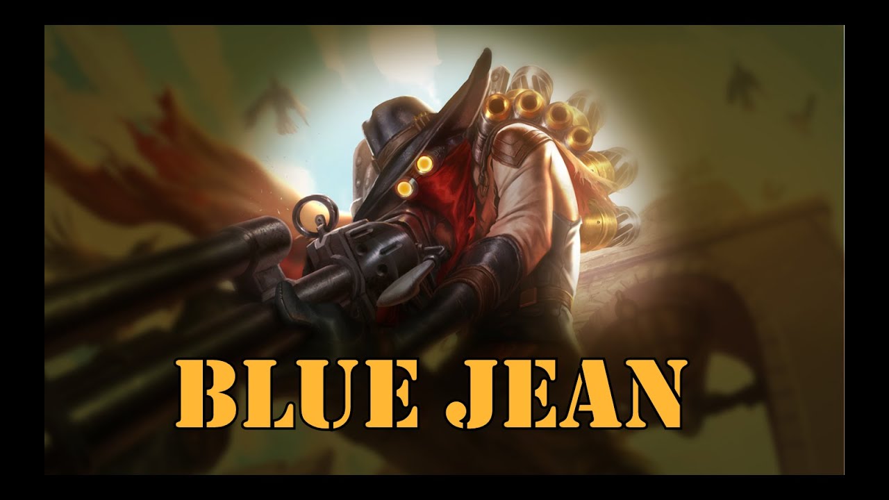 League Plays BLUE JEAN YouTube