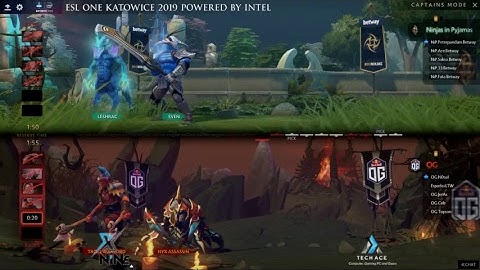 Dota 2 Livestream: NIP vs OG Best of 3  ESL One Katowice 2019 Playoffs Lower Bracket Commentator - S