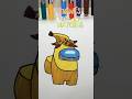 How to Draw Banana Crewmate | among us #drawing #art #draw #howtodraw #amongus