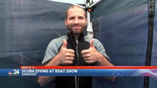 Go Dive Now is offering free scuba diving at the Cedar Point Boat Show