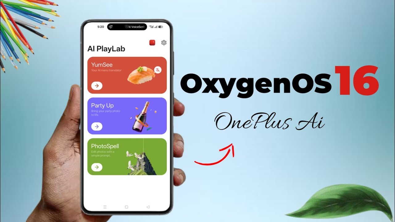 🥰OxygenOS 16 New Ai Play Lab Feature is Now For OnePlus Smartphones