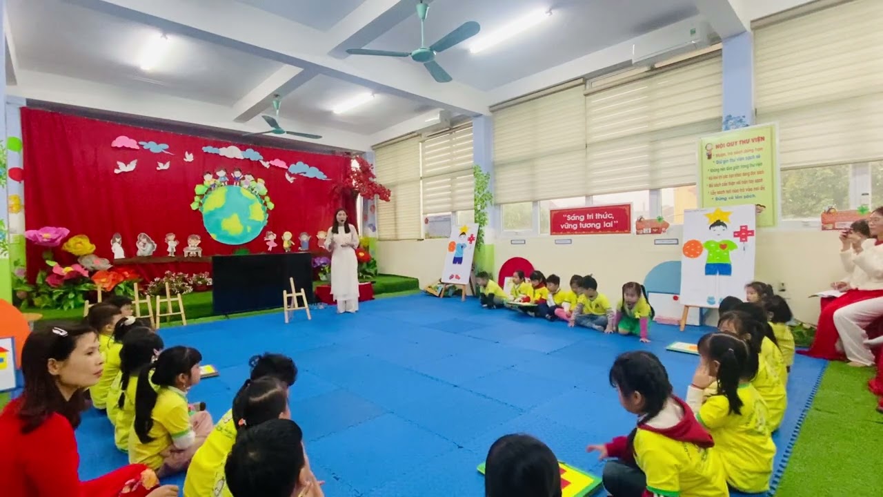 Chuyên đề thị xã: “Giáo dục quyền con người” - MN Trác Văn