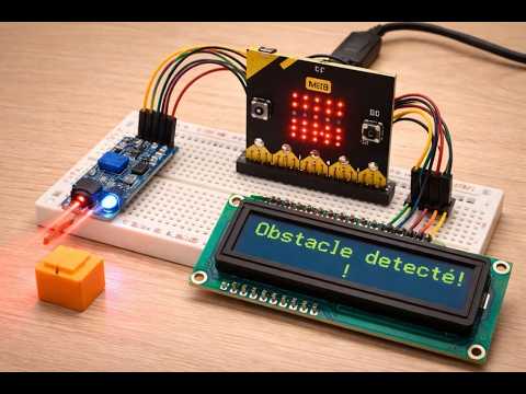 Micro:bit project : Obstacle detection with FC-51 sensor