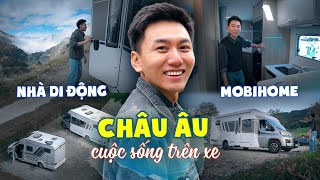 Traveling by mobile home in Europe | Switzerland - Germany - Austria itinerary
