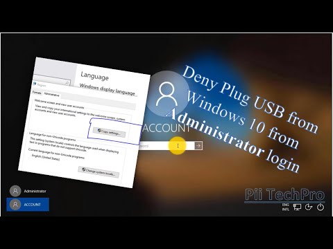 Apply Administrator Windows 10 for other user Login