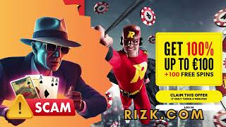 Rizk Casino Review: SCAM ALERT! ❌ What You Need to Know