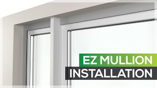 Ez Mullion With Receptor Installation