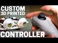 3d printed custom arduino eye mechanism controller