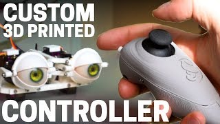 3D Printed Custom Arduino Eye Mechanism Controller