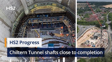 Excavation of the HS2 Chiltern Tunnel shafts close to completion