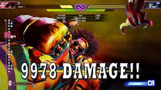 DEE JAY OVERHEAD RESET SETUP DOES INSANE DAMAGE - SF6