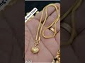 new trendy locket with chain