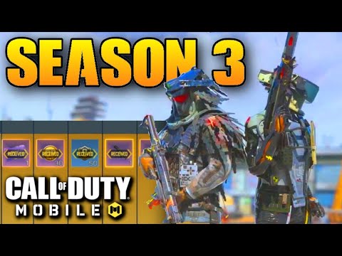 SEASON 3 BATTLE PASS REWARDS Revealed (Call of Duty Mobile ...