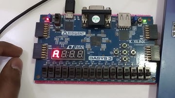 (SLOW) Four Seven Segment Display Driver With Decimal Point Switchs Implementation on Basys 3 FPGA