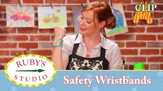 Rubys Studio - Safety Wristbands Kids Crafts