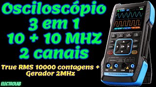 2C23T Fnirsi! The low-cost two-channel, 3-in-1 Super Portable Oscilloscope! by Electrolab 1,896 views 3 days ago 21 minutes
