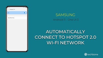 How to Automatically connect to Hotspot 2.0 Wi-Fi network - Samsung [Android 11 - One UI 3]