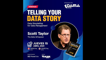Evento DAMA Perú : " Telling your Data Story - Data Storytelling for Data Management "