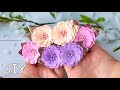 Цветочки из фоамирана Быстро и легко Резиночки на первые хвостики / DIY Easy Foam Paper Flowers