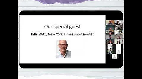 Bob Goetz and Billy Witz discuss sports reporting