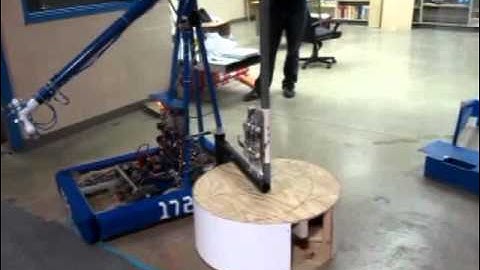 FIRST FRC 1726 Minibot Deployment and Line Sensor tests