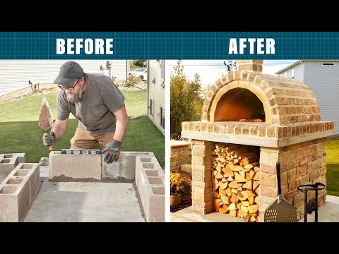 Video: Do-it-yourself brick ovens: projects, drawings, photos