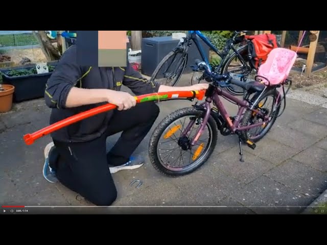 Kommit – einfaches Abschleppen von Kinderfahrrädern 