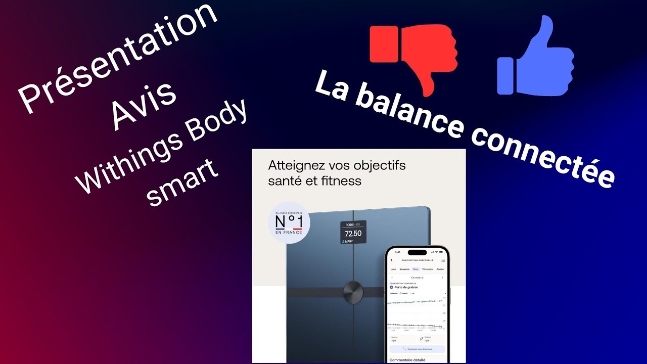 Withings Body Smart : Présentation et avis la balance connectée