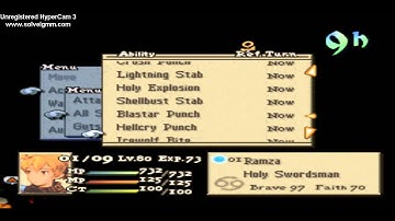 Final Fantasy Tactics - Battle at END ( Deep Dungeon )