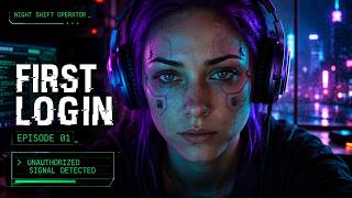 Night Shift Operator ☂ Synthwave Coding Mix | Late Night Storytelling Music