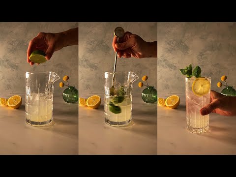 Limoncello Gin Fizz #Shorts #Cocktail