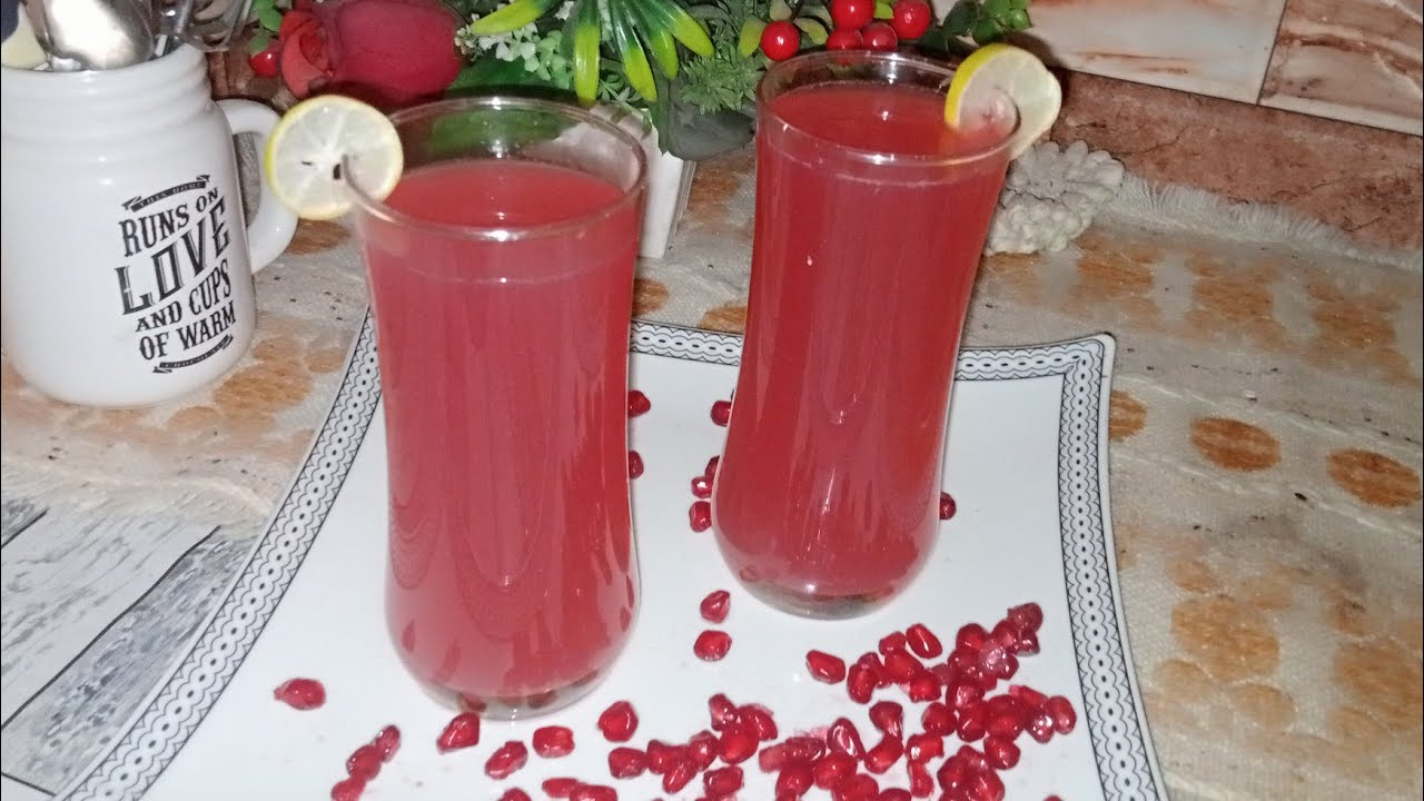 Anar K Sharbat | Pomegranate Juice very tasty By""Cooking With Umme Shakeel""