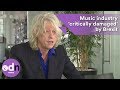 Music industry will be 'critically damaged' by Brexit, says Bob Geldof