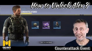 How to unlock Alex Operator in CODMobile, Earn Counterattack Event Operators in Call of Duty: Mobile