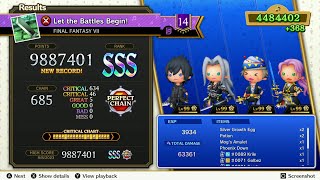 Theatrhythm Final Bar Line : FFVII - "Let the Battles Begin!" - Supreme Difficulty Perfect Chain