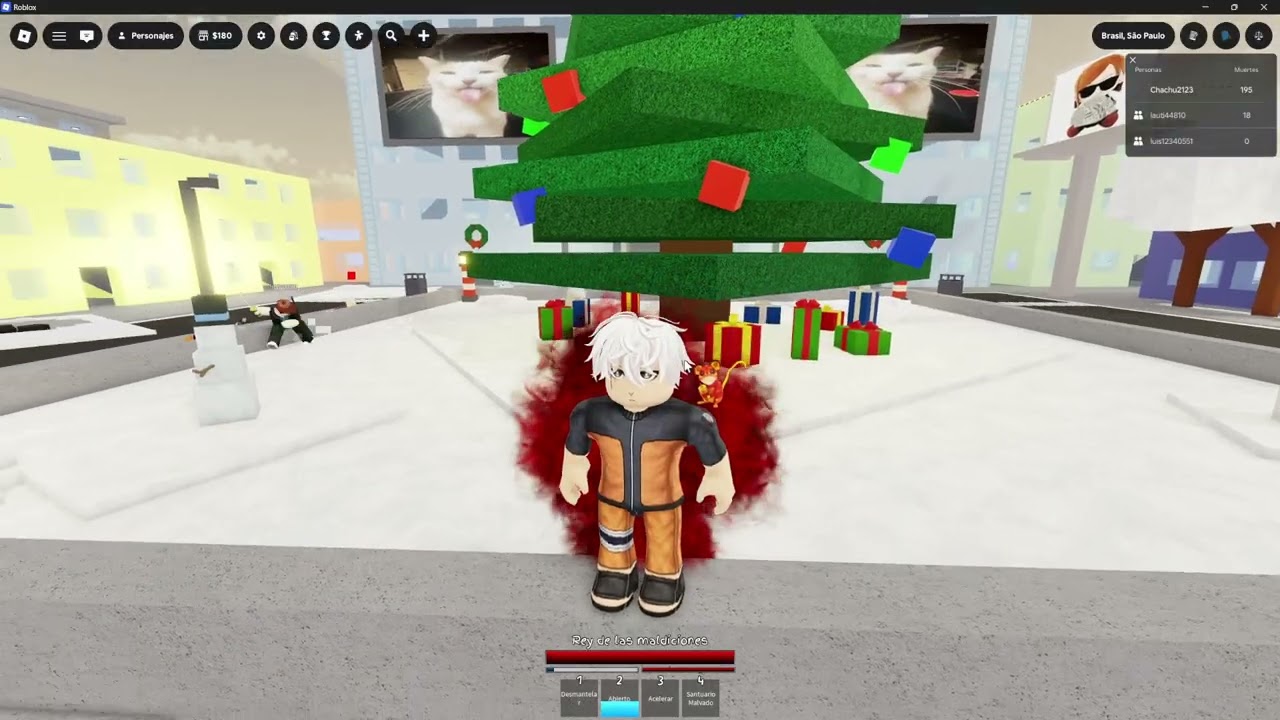 JUGANDO UN PVP EN JUJUTSU SHENANIGANS