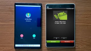 Xiaomi Redmi Pad 1 ,Samsung Tab A7 xpal incomingcall+Fake incomingcal