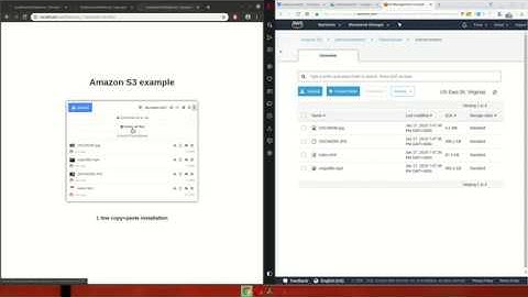 Javascript widget uploading to Dropbox, Google Drive, Amazon S3 and (S)FTP | PlaneUpload Feature 1
