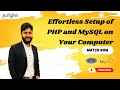 Php tutorial  install xampp  tutorial in tamil  tamil programmer