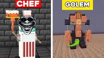 Minecraft: 10+ Robot Build Hacks! Easy | Craze Craft