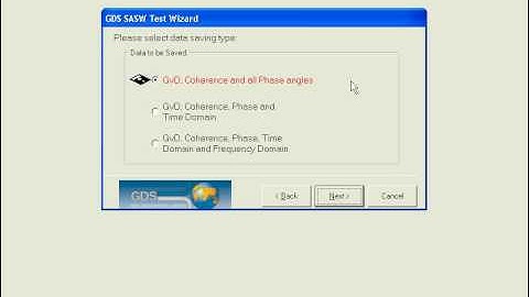 GDS Instruments Spectral Analysis Surface Wave (SASW) software training video